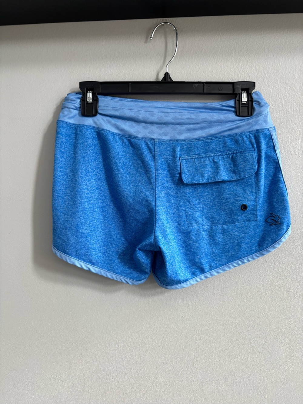Rabbit Activewear Women's Blue Athletic Shorts - Picture 3 of 3